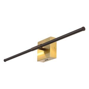 JONATHAN Y - 28" Makena Dimmable Integrated LED Modern Metal Wa Gold